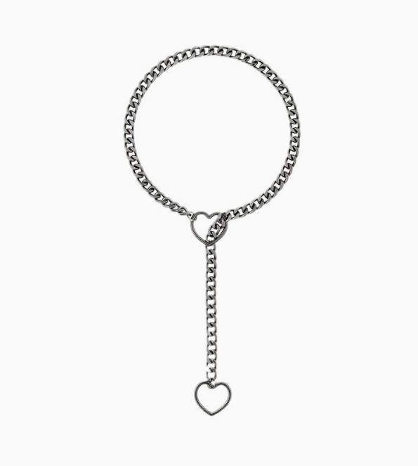 Elegant Heart Chain Pendant