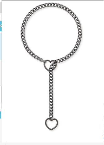 Elegant Heart Chain Pendant