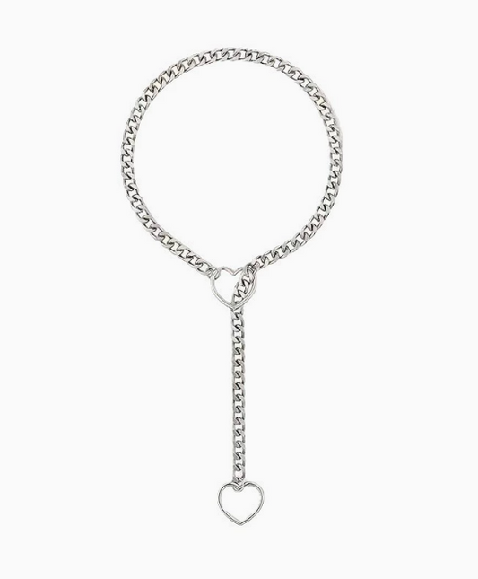 Elegant Heart Chain Pendant