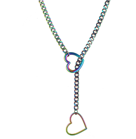 Elegant Heart Chain Pendant